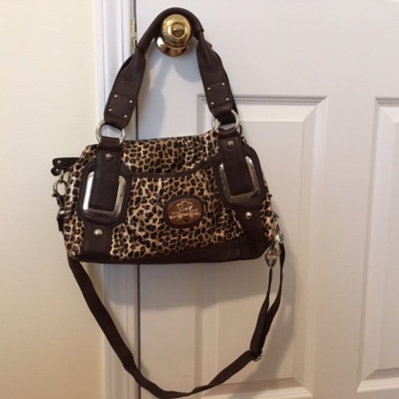 Kathy Van Zeeland Handbags - Kathy Van Zeeland - Leopard Print Shoulder Bag!